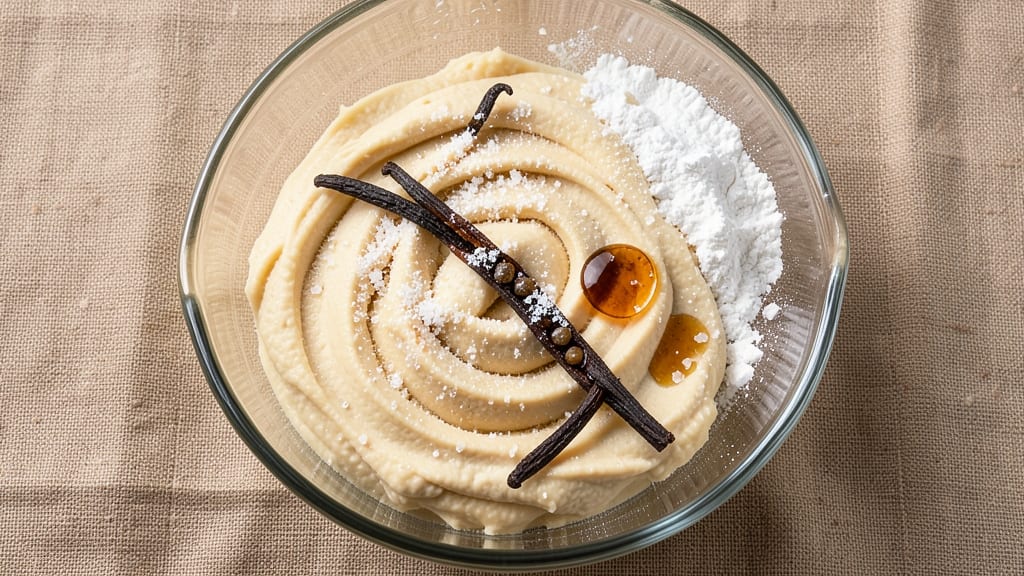 Basic Vanilla Cookie Dough Recipe: No-Bake, Foil-Sealed Softness with Vanilla-Infused Chunks