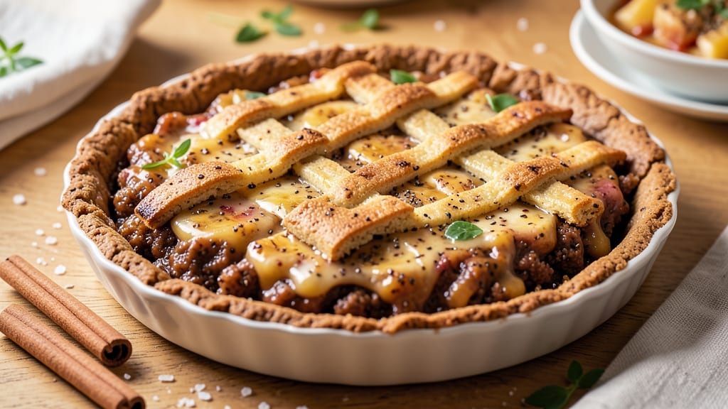 Vegan Cookie Pie Recipe: Crunchy Crust and Fudgy Vanilla Bean Filling