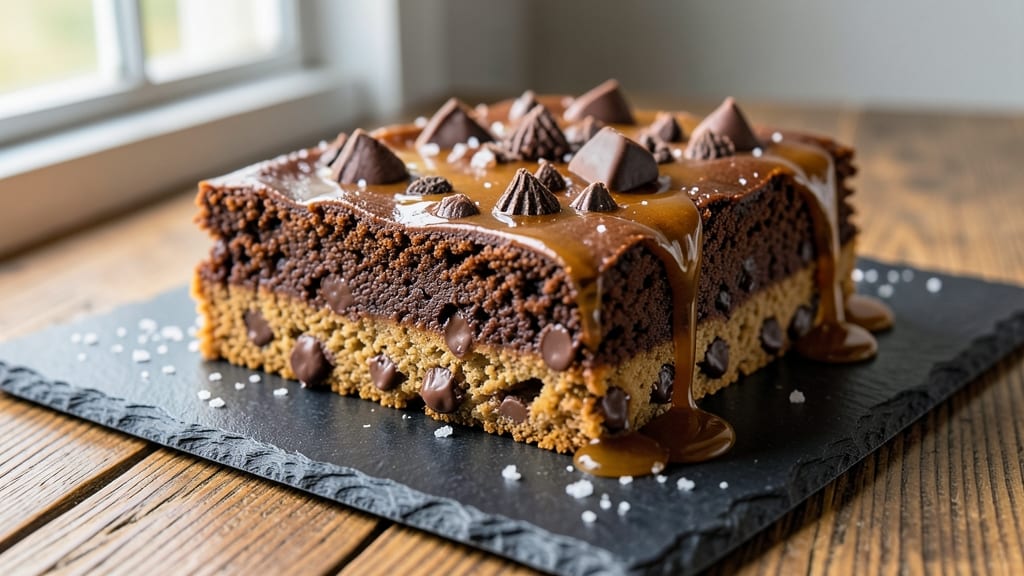 Choc Chip Cookie Brownie Recipe: Double-Duty Dessert With Crunchy Edges